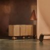 Cosola mobilier premium, comoda Laguna din lemn masiv de stejar 180 cm x 75 cm x 45 cm, Homedit