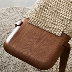 Banca premium din lemn masiv de frasin Yamask, 160x43x42 cm