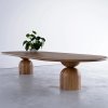 Masa premium din lemn masiv furnir 180 cm x 80 cm x 75 cm DoubleBell, Homedit