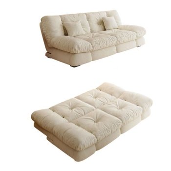 Canapea catifea extensibila, canapea extensibile cu depozitare