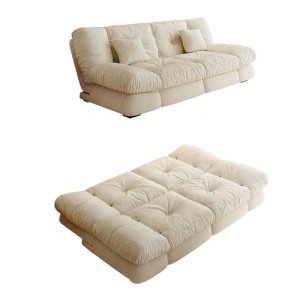 Canapea catifea extensibila, canapea extensibile cu depozitare