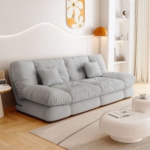 Canapea catifea extensibila, canapea extensibile cu depozitare