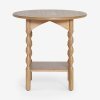 Masuta living Topia din lemn de frasin, 90 cm x 85 cm x 80 cm, Homedit
