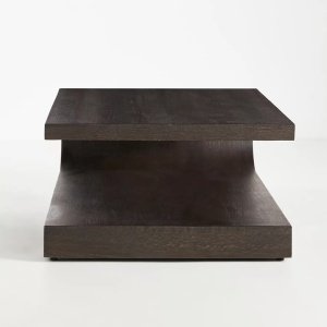 Masuta de cafea Palms din lemn masiv, 122 cm x 76 cm x 43 cm, Homedit