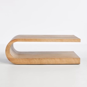 Masuta de cafea Palms din lemn masiv, 122 cm x 76 cm x 43 cm, Homedit