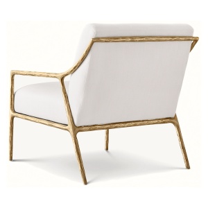 Scaun premium Thaddeus din fier forjat, 68 x 82 x 76 cm Homedit