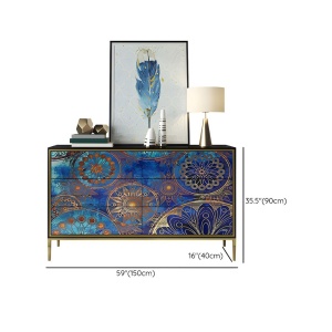 Consola Mobilier Premium Starry Sky, 150 x 40 x 90 cm Homedit