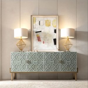 Consola Mobilier Premium Wayfair Noble, 185 x 40 x 86 cm Homedit
