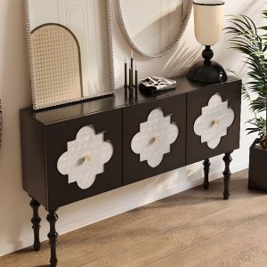 Consola Mobilier Premium Four Leaf Clover, 160 x 40 x 85 cm, Homedit