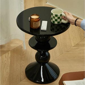 Masuta cafea negru intens Twist Glam, Homedit