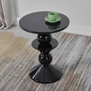 Masuta cafea negru intens Twist Glam, Homedit