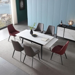 Masa Dining Extensibila 120 - 180 cm Ageless Stone, Premium, Homedit