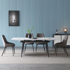 Masa Dining Extensibila 120 - 180 cm Ageless Stone, Premium, Homedit