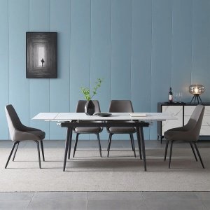 Masa Dining Extensibila 120 - 180 cm Ageless Stone, Premium, Homedit