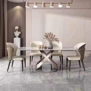 Masa Dining Old Ambely Stone, Premium, Homedit