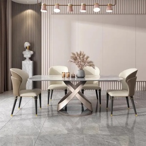 Masa Dining Old Ambely Stone, Premium, Homedit