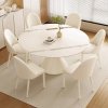 Masa Dining Extensibila Ramille White, Premium, Homedit