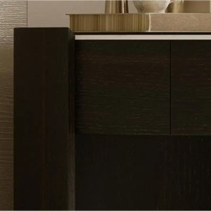 Noptiera Premium Elysian Black, 50 x 50 x 46 cm, Homedit