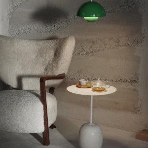 Fotoliu Premium Little Petra Cu Taburet, 73 x 82 x 95 cm, Homedit