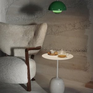 Fotoliu Premium Little Petra Cu Taburet, 73 x 82 x 95 cm, Homedit