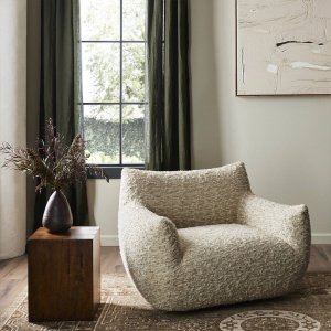 Fotoliu Premium Margot Solema, 95 x 95 x 68 cm, Homedit