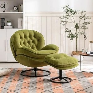 Fotoliu Premium Lounge Noble fara Taburet, 60 x 85 x 82 cm, Homedit