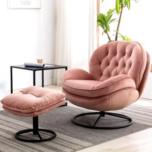 Fotoliu Premium Lounge Noble fara Taburet, 60 x 85 x 82 cm, Homedit