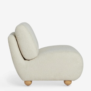 Fotoliu Premium Kya Boucle Accent, 79 x 99 x 75 cm, Homedit