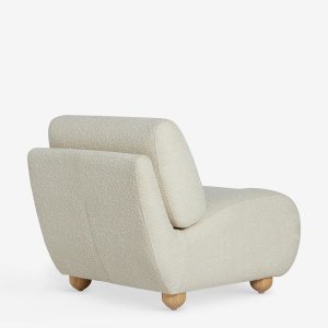 Fotoliu Premium Kya Boucle Accent, 79 x 99 x 75 cm, Homedit