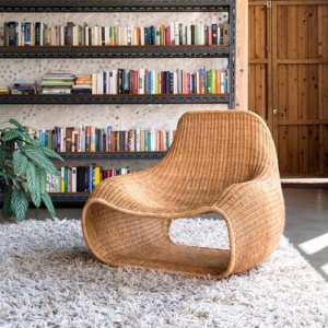 Scaun Premium Rattan Chair, 104 x 89 x 85 cm, Homedit
