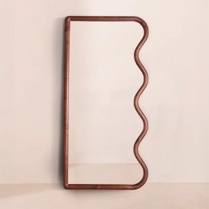 Oglinda Premium Echo Wood Mirror, 160 x 60 cm, Homedit