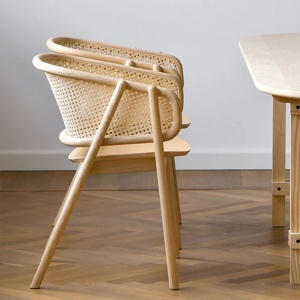 Scaun Premium Yllera Rattan, 59 x 54 x 76 cm, Homedit