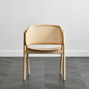 Scaun Premium Yllera Rattan, 59 x 54 x 76 cm, Homedit