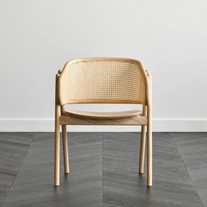 Scaun Premium Yllera Rattan, 59 x 54 x 76 cm, Homedit