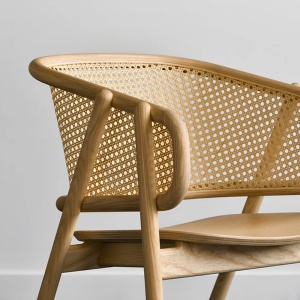 Scaun Premium Yllera Rattan, 59 x 54 x 76 cm, Homedit