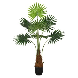 Planta Artificiala Palm Sunflower, 150 cm, Pentru Interior, Homedit