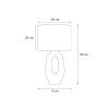 Lampa premium Cruo B, 50 cm x 28 cm, Homedit