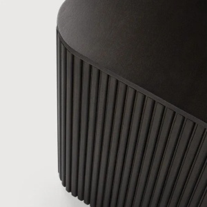 Masuta living lemn si ardezie , 50 x 50 x 45 cm, Moss, Homedit