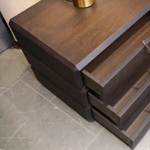 Noptieră Opus cu Sertare Rotative – Design Modular Modern | Homedit