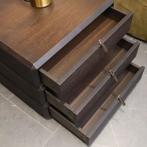 Noptieră Opus cu Sertare Rotative – Design Modular Modern | Homedit