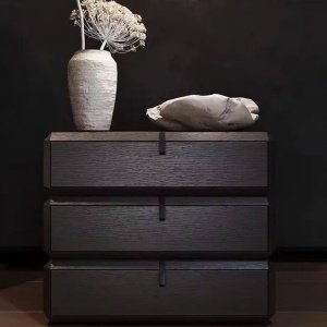 Noptieră Opus cu Sertare Rotative – Design Modular Modern | Homedit