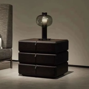 Noptieră Opus cu Sertare Rotative – Design Modular Modern | Homedit
