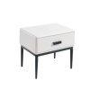 Noptiera Warm Grey Enes, 54 x 40 x 48 cm, Homedit