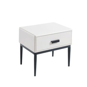 Noptiera Warm Grey Enes, 54 x 40 x 48 cm, Homedit