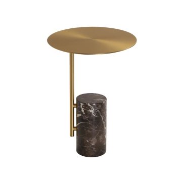 Masuta cafea premium 45 x 55 cm, piatra naturala, Sian,  Homedit