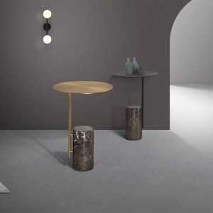 Masuta cafea premium 45 x 55 cm, piatra naturala, Sian,  Homedit