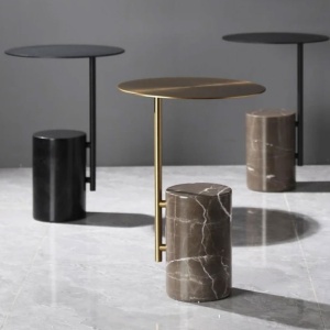 Masuta cafea premium, 40 x 58 cm, marmura, Sian2, Homedit