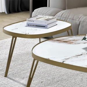 Masuta cafea premium, 56 x 56 x 45 cm Capri, Homedit