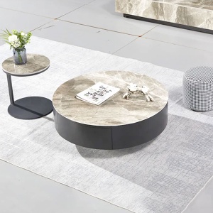 set  masa cafea , Comoda tv extensibila, (180-260) x 40 x 29 cm Nicole, Homedit