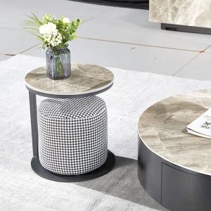 set  masa cafea , Comoda tv extensibila, (180-260) x 40 x 29 cm Nicole, Homedit